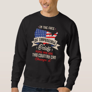 Sweatshirt Face À Des Personnes Impossible Qui Aiment Ça