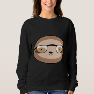 Sweatshirt Face de la face de verres