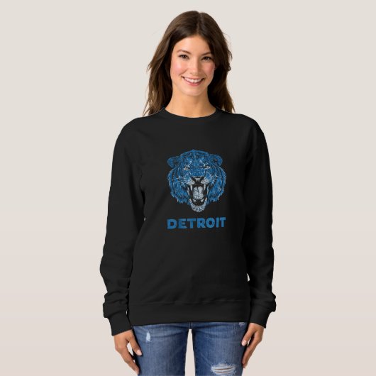Sweatshirt Face Head Detroit (Devant entier)