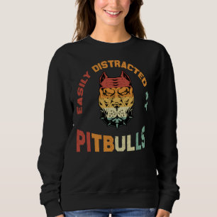 Sweatshirt Facile À Distraire Par Citation De Bulles Pit Pour