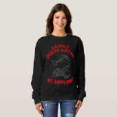 Sweatshirt Facilement Distrait Par Avion Avion Avion Avion (Devant entier)