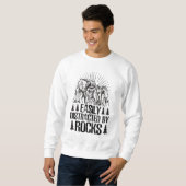Sweatshirt facilement distrait par les rochers (Devant entier)
