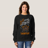 Sweatshirt Facilement Distrait Par Les Tarantulas (Devant entier)