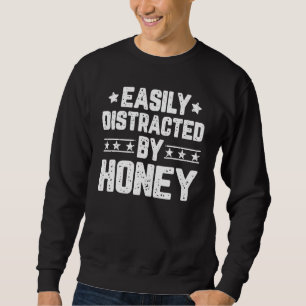 Sweatshirt Facilement Distrait Par Miel Sucres Miel