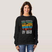 Sweatshirt Facilement Distrait Par Oiseaux Oiseaux Oiseaux Ob (Devant entier)