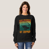 Sweatshirt Facilement Distrait Par Zeppelin Airs Blimp Dirige (Devant entier)