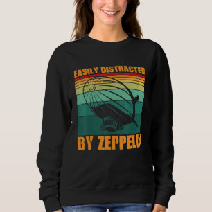 Sweatshirt Facilement Distrait Par Zeppelin Airs Blimp Dirige