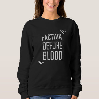Sweatshirt Faction Avant Sang, Louveur De Livre Dystopique