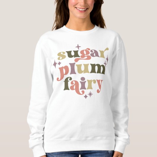 Sweatshirt Faircore Sugar Plum Art (Devant)