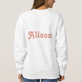 Sweatshirt Faircore Sugar Plum Art (Dos)