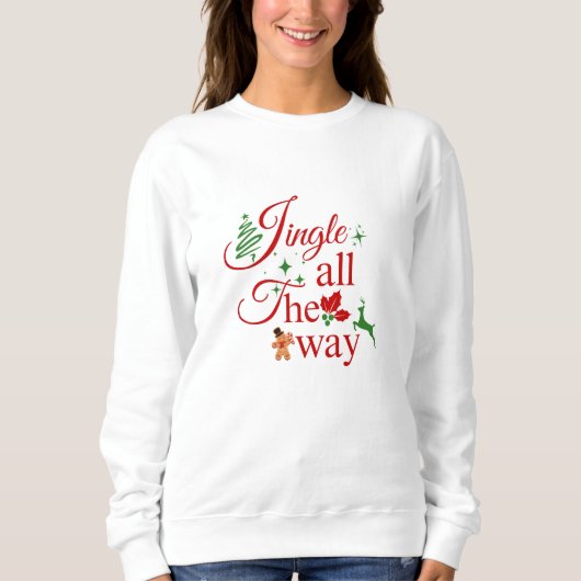 Sweatshirt faire du jingle (Devant)