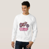 Sweatshirt Faire l'amour pas la guerre (Devant entier)
