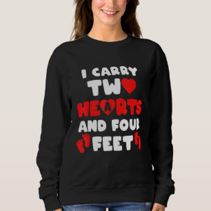 Sweatshirt Faire-part de grossesse Naissance du bébé