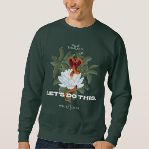 Sweatshirt "Faisons ça" Cobra - Le Lotus Blanc