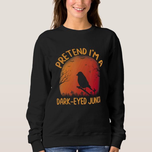 Sweatshirt Faisons comme si j'étais un Junco ardoisé correspo (Devant)