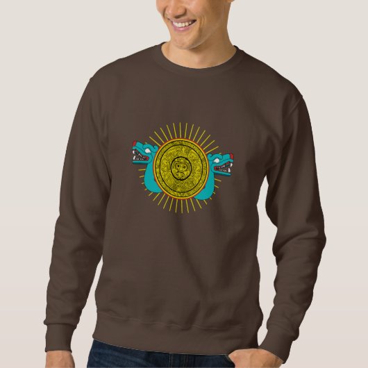 Sweatshirt fait varier le pas de serpent (Devant)