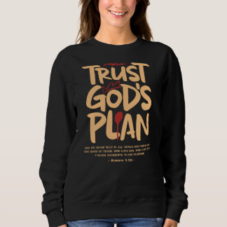 Sweatshirt Faites confiance au Plante de Dieu - Romains 828