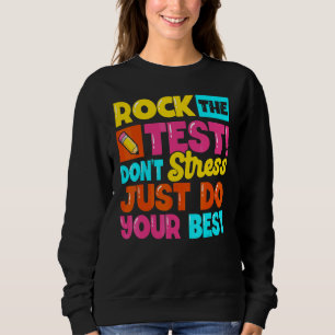 Sweatshirt Faites Décoller Le Jour De L'examen Professeur Jou