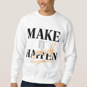 Sweatshirt "Faites-le vous-même" (Devant)