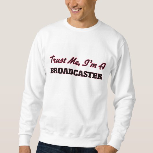 Sweatshirt Faites-moi confiance je suis un animateur (Devant)