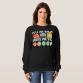 Sweatshirt Faites-moi Yell Bingo (Devant entier)