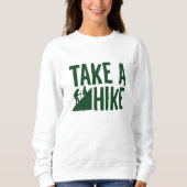 Sweatshirt Faites Une Randonnée (Devant)