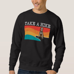 Sweatshirt Faites une randonnée graphique Irish Wolfhound