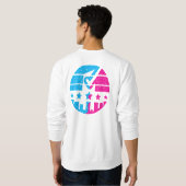 Sweatshirt Faites votre marque (Dos entier)