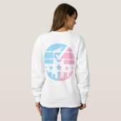 Sweatshirt Faites votre marque (Dos entier)