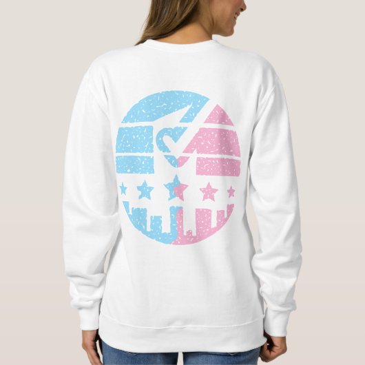 Sweatshirt Faites votre marque (Dos)