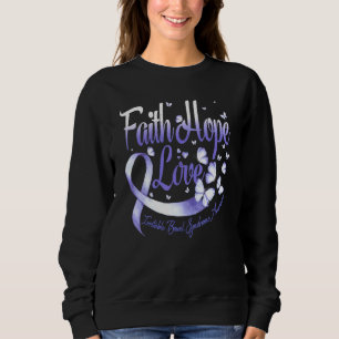 Sweatshirt Faith Hope Love Irritable Bowel Syndrome Sensibili