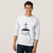 Sweatshirt Faith - Verse de la Bible (Devant entier)