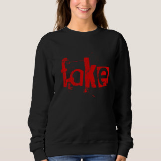 Sweatshirt Fake Punk Emo Goth Lourd Metal Streetwear