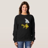 Sweatshirt Fake Shark Goldfish - Poisson (Devant entier)