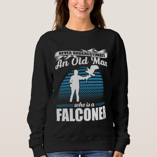 Sweatshirt Falconer Falcon Hunter Falconer Tracker Duck Hunte (Devant)
