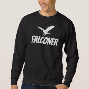 Sweatshirt Falconer Falconer Faucon pèlerin Faucon ou