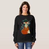 Sweatshirt Fall Autumn Fox Animal Woodland Creature Cozy Hat (Devant entier)