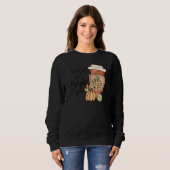 Sweatshirt Fall Quote Top Wild About Pumpkin Spice Trendy Aut (Devant entier)