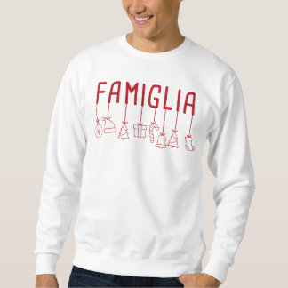 Sweatshirt Famiglia Italienne - Correspondance de Noël de fam