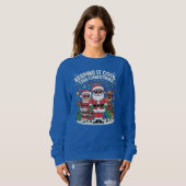 Sweatshirt Famille cool (Devant entier)