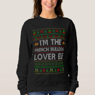 Sweatshirt Famille Correspondant Vilain Français Buldog Elf N