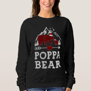 Sweatshirt Famille de Pyjama Correspondant à l'Ours Poppa Rou