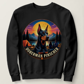 Sweatshirt Famille Doberman Pinscher