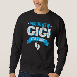 Sweatshirt Famille Genre Révéler Fier Nouveau Gigi C'est un g
