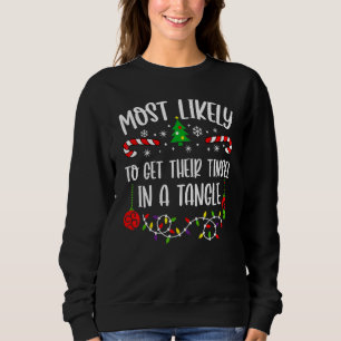 Sweatshirt Famille la plus susceptible de s'emmêler dans leur