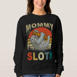 Sweatshirt Famille Matching Sloth Matching Maman Pour Menwome