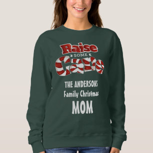 Sweatshirt Famille personnalisée Matching Maman