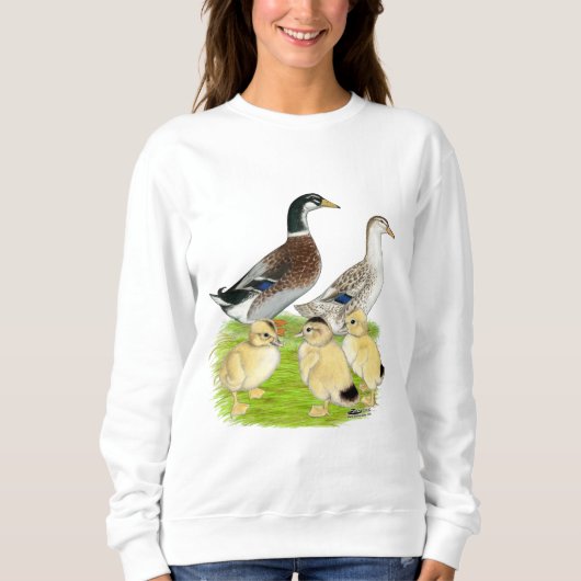 Sweatshirt Famille Silver Appleyard (Devant)