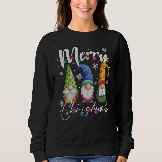 Sweatshirt Family Chirstmas Gnome 2022 (Devant)