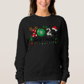 Sweatshirt Family Christmas 2022 Merry Xmas Tree Light Garden (Devant)